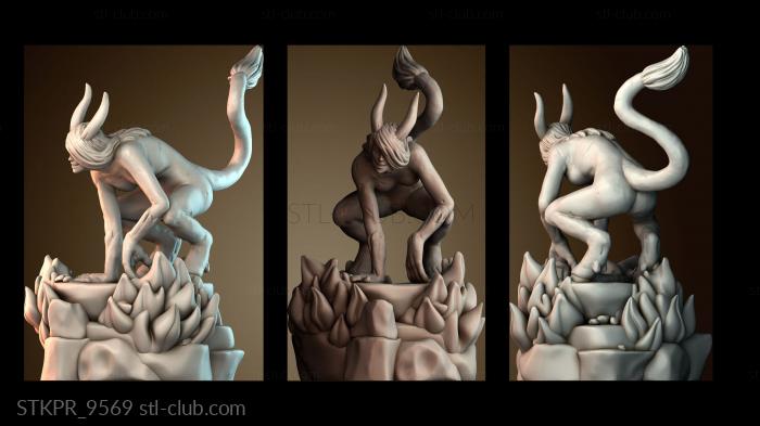 Статуэтки упрощенные Козье потомство Шуб Ниггурат