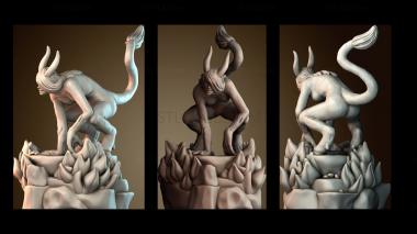 3D модель Козье потомство Шуб Ниггурат (STL)