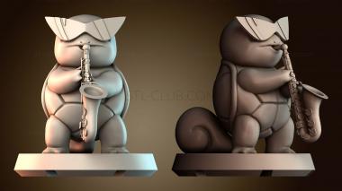 3D модель Сквиртл Покемон (STL)