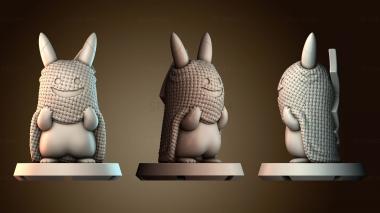 3D модель Пикачу Призрак Мешковатый покемон (STL)