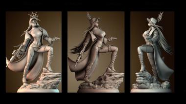 3D модель Ангел смерти (STL)