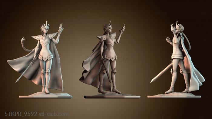 Статуэтки упрощенные Хикару Печатный