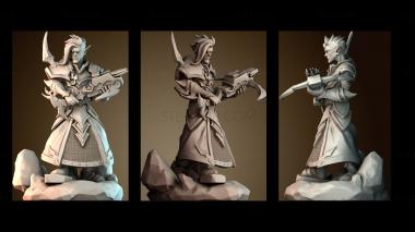 3D модель Охотник Гоблин (STL)