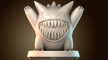 3D модель Halloween Horror Gengar pokemon (STL)