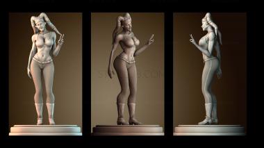 3D модель Aayla Secura (STL)