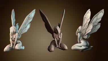 3D модель Фея бабочка (STL)
