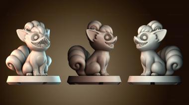 3D модель Halloween Horror Vulpix pokemon (STL)