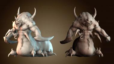 3D модель Демон Дьюриэль — из Diablo 3 (STL)