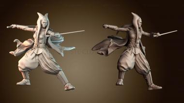 3D модель Асока Тано (STL)