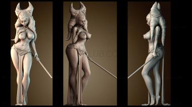 3D модель Асока Тано (STL)