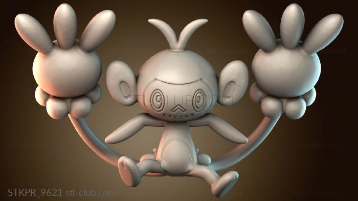 Статуэтки упрощенные Амбипом покемон