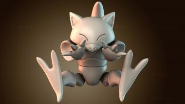 3D модель Абра покемон го (STL)