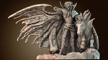 3D модель Алукард и лошадь (STL)