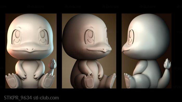 Статуэтки упрощенные Чармандер Покемон