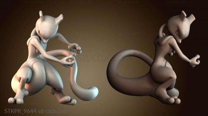 Статуэтки упрощенные Гол Мьюту Покемон