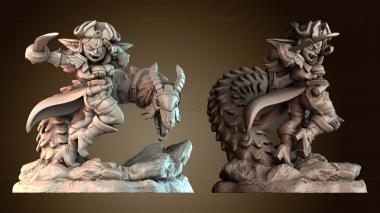 3D модель Гоблин космический пират (STL)