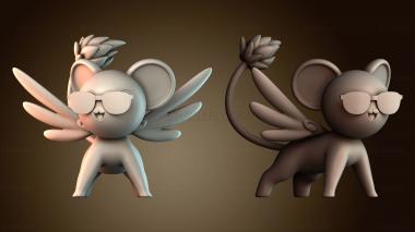 3D модель Солнцезащитные очки Kero покемон (STL)