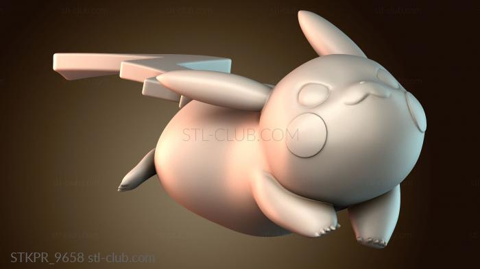 Статуэтки упрощенные Пикачу покемон