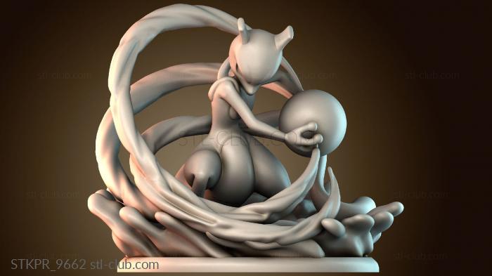 Статуэтки упрощенные Гол Мьюту Покемон