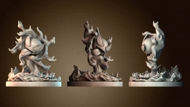 3D модель Гастли Покемон (STL)