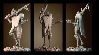 3D модель Джин Лига Легенд (STL)