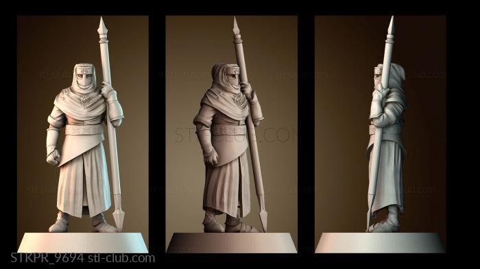 Статуэтки упрощенные ночной культ воин