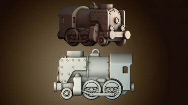 3D модель Мир поездов и рельсов (STL)