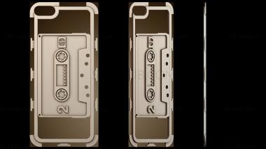 3D модель Чехол для телефона с кассетой (STL)