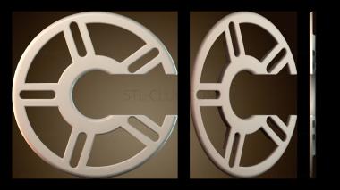 3D модель Круглый элемент дизайна (STL)