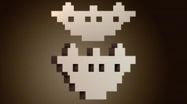 3D модель Космический захватчик БОНУС (STL)