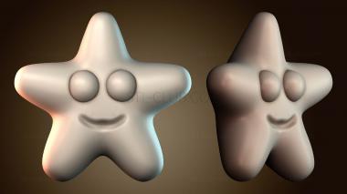 3D модель Персонаж Happy Star (STL)