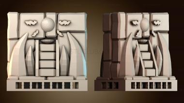 3D модель Абстрактная каменная скульптура (STL)