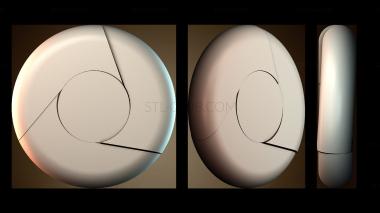 3D модель Абстрактный круговой дизайн (STL)