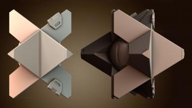 3D модель Конструкция соединительного узла (STL)