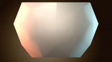 3D модель Геометрический цветовой градиент (STL)