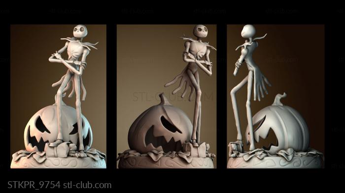 Статуэтки упрощенные Джек Скеллингтон