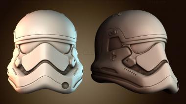 3D модель Дизайн шлема штурмовика (STL)