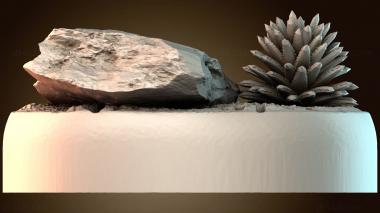 3D модель Дисплей природных элементов (STL)