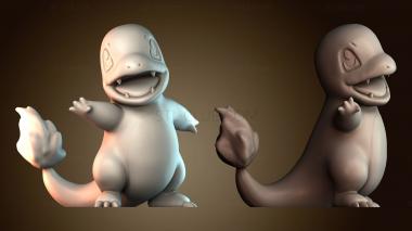3D модель Чармандер(Покемон) (STL)