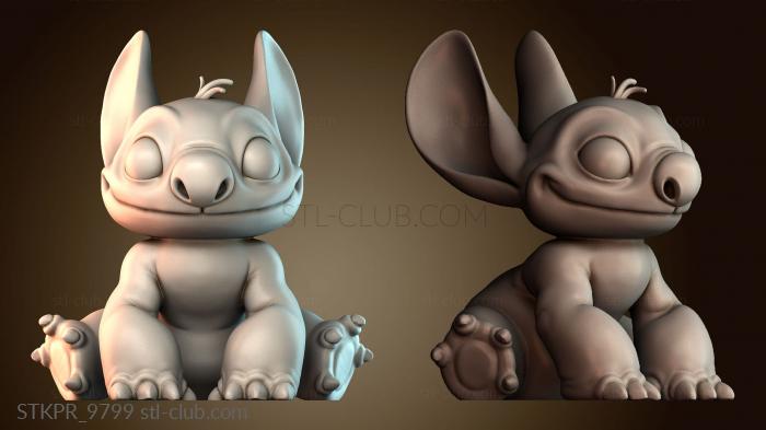 Статуэтки упрощенные Стич Дисней