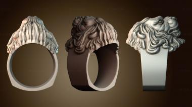 3D модель Художественный дизайн кольца (STL)