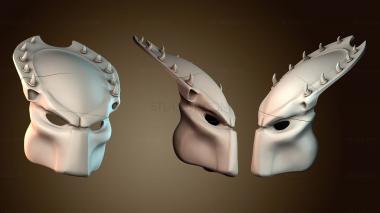 3D модель Маска воина с шипами (STL)