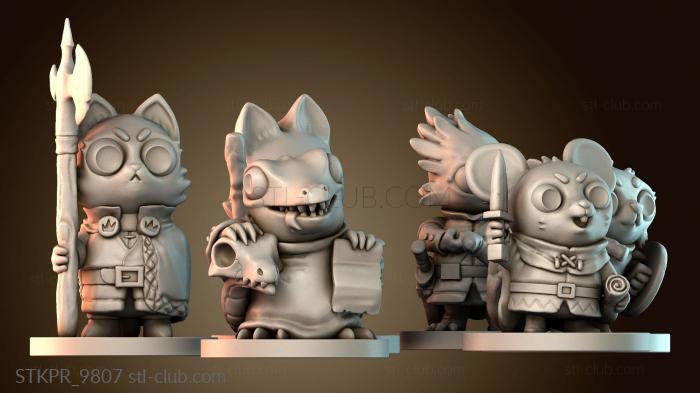 Миниатюры персонажей фэнтези