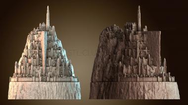 3D модель Горная крепость (STL)