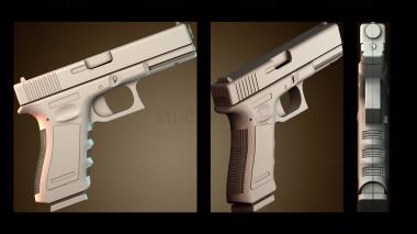 3D модель Конструкция пистолета пулемета (STL)