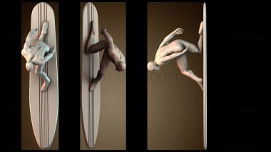 3D модель Серебряный Серфер (STL)