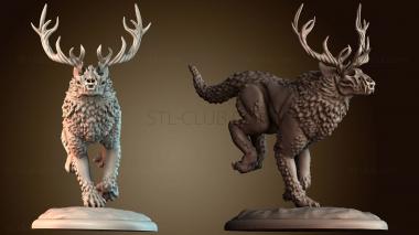 3D модель Рогатая гончая (STL)