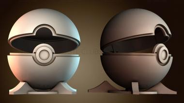 3D модель Устройство захвата покемонов (STL)