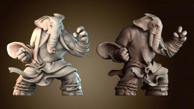 3D модель Слоновий народ (STL)