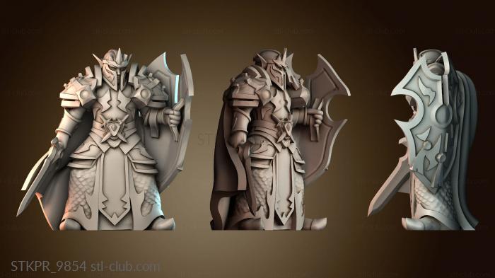 Статуэтки упрощенные Эльф паладин